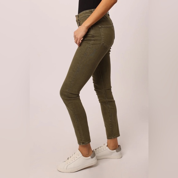 DEAR JOHN GISELE HIGH RISE ANKLE SKINNY JEANS IN CYPRESS size 27 - Picture 3 of 8